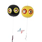 Ungiftig und ökologisch Vogelscheuche Ballon, Vogelverjager Ø 50 cm, abschreckung von Vögeln