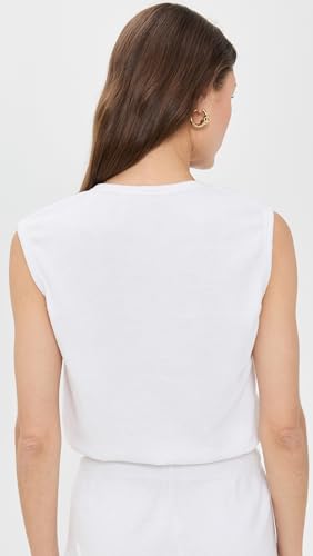 perfectwhitetee Women's Ellie Loop Terry Tank3