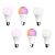 ILLUMAXINF A19 Smart Light Bulbs, WiFi Bluetooth Color Changing LED Light Bulbs, Music Sync, 60W Equivalent 800LM, Dimmable, Supports Alexa, Google Assistant, 6 Pack…