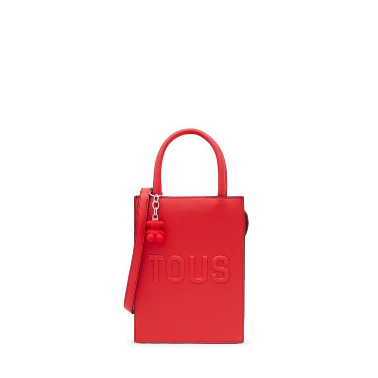 TOUS Mini Bolso Pop Brenda Rojo, minibolso para Mujer