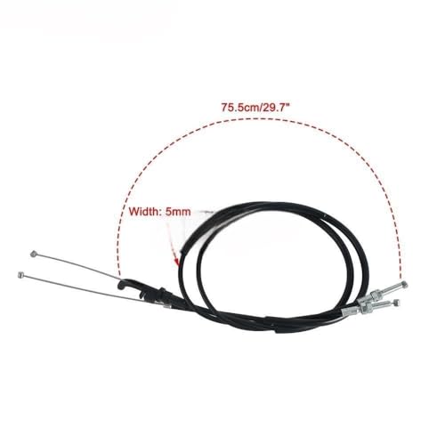 Câble commande accélérateur haute résistance pour Kawasaki Ninja 250R - 3