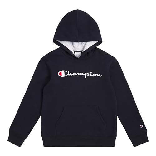 Champion boys Boys Hoodie for Kids Sweatshirt Fleece Youth Pullover With Hood, Signature Dark Navy, Small