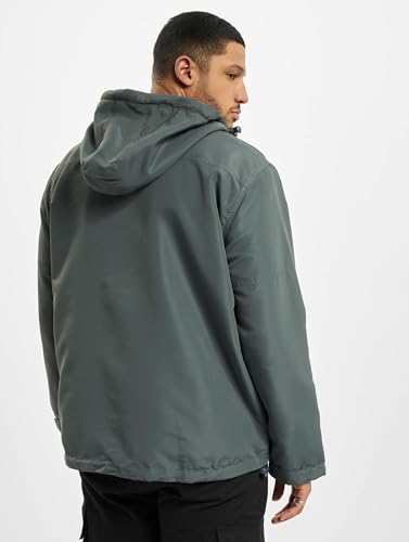 Image of Brandit Men's Windbreaker Front Zip Anthracite