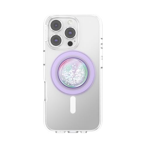 Image of PopSockets Phone Grip for MagSafe, Magnetic Holder, Phone Stand, Tidepool - Unicorn Magic