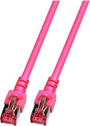 Qlty Câble patch CAT6 PiMf – 30 m – RJ45 – Magenta