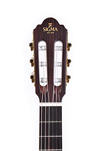 Sigma CTMC-2E Guitare de concert avec micro, égaliseur et tuner - Les Beatles, Paul McCartney, John Lennon, RIngo Starr, George Harrison Sigma CTMC-2E Guitare de concert avec micro, égaliseur et tuner – Image 6
