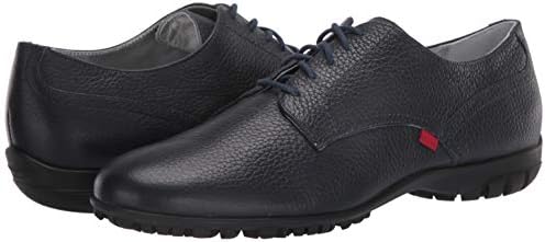 Marc Joseph New York Women's Leather Made in Brazil Pacific Lace Up Golf Shoe, Navy Tumbled Grainy, 5.5 M US | Image 6