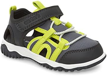 carter's Boy's Metheor Sport Sandal, Grey, 10 Toddler | Image 1