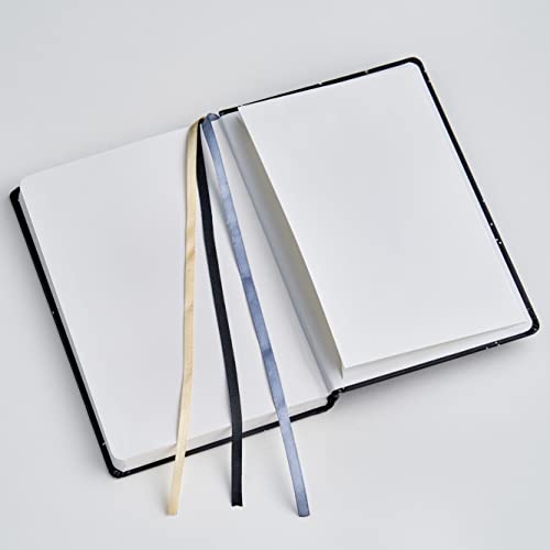 Image of Factor Notes Hardbound Notebook: 100 GSM Ivory Shade Paper, Lay-Flat Journal Diary, 3 Bookmarks, Inner Pocket, A5 Size, 200 Pages (The Lavender Wildflower - Dot Grid)