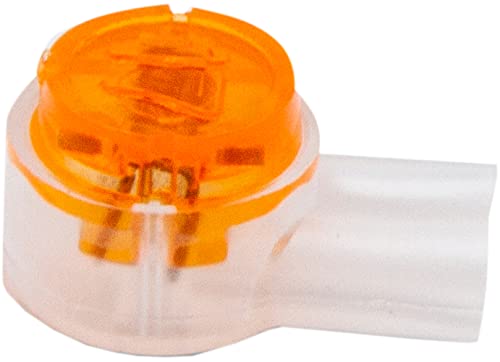 Miniatura 2 de Triplett UYC-100PK Conectores de desplazamiento de aislamiento UY IDC de 2 cables, 21-26 AWG, amarillo, paquete de 100