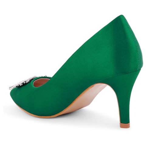 Image of Lino Perros Womens Lino Perros Crystal Broach Pumps Heeled Sandal