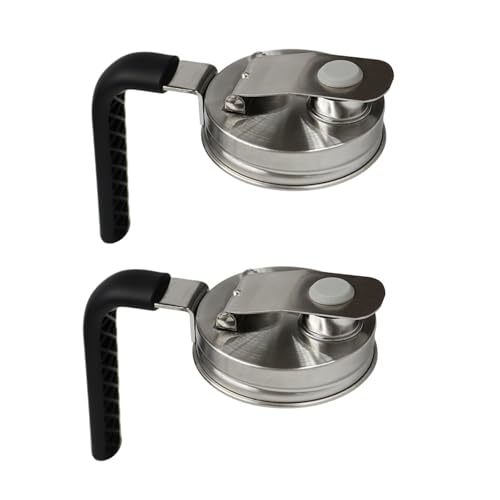 Tapa de tarro de acero inoxidable boquilla de vertido para cocina 2