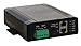 12V 8A PWM Solar Battery Charger w/24V 30W Passive PoE Out and 12V 1.5A Aux Out, Accepts 18-57V 2A Passive PoE in for Aux Batt Chrg, PoE Pinout: 4,5V+; 7,8V-, Shielded, Incl DIN Rail Mt Kit, LVD