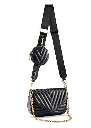 CHIC DIARY Multifunktionale Tasche Damen Kleine Schultertasche...