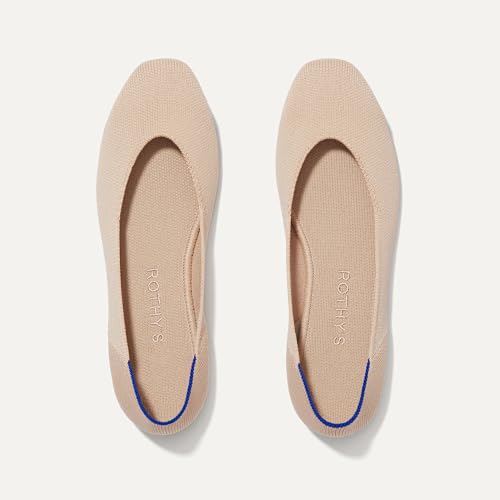 Rothy's The Square Women's Slip-On Shoes, Squared-Toe Flats, Made from Recycled Plastic Bottles & Machine Washable2