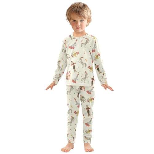 Pajama Sets Long Sleeve Top with Pants Cotton Soft Sleepwear