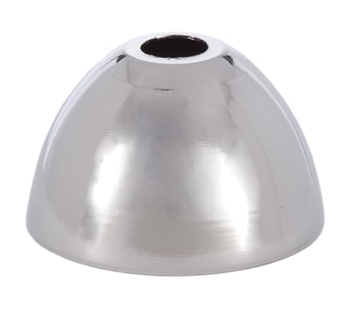 Image of B&P Lamp Nickel Plated Pendant Glass Shade Holders