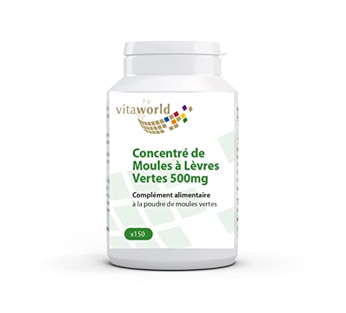 Vita World Moule Verte 500mg 150 Capsules