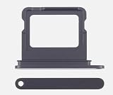 2PCS SIM Card Tray Holder Replacement for iPhone 17 Black