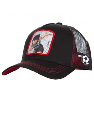 Casquette Kojiro Noire et Rouge Enfant Cover