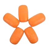 FOMIYES 5 Stück UV Beständige Schaumstoff Angelposen mit Hohem Auftrieb Orange Netzbojen für Süßwasser und See Schwimmende Bissanzeiger für Aquakulturanlagen