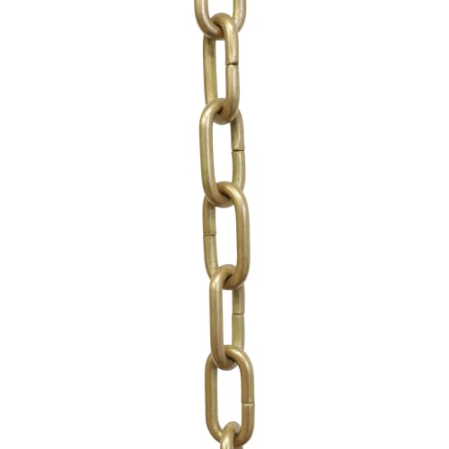 Image of RCH Hardware CH-07-AB Brass Chandelier Chain, Antique Brass (1 Foot)