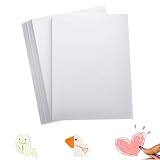 120 Sheets Construction Paper 12” x 17” Arts Paper for Kids White Craft Paper for Drawing, Coloring, Creating, School Art Project Supplies, Standard Weight