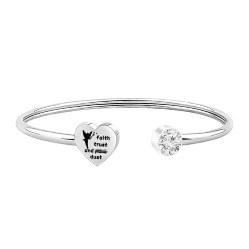 BNQL Faith Trust Charm Bracelet Jewelry gifts (cuff)