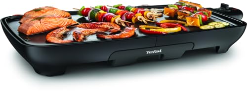 Tefal Malaga Plancha, Elektrischer Tischgrill, 2000 W, extra große Grillfläche, stufenlos regelbarer Thermostat, Antihaftbeschichtung… – Ansicht 1