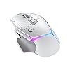 Logitech G G502 X PLUS LIGHTSPEED Souris Gaming RVB Sans Fil - Souris optique boutons hybrides LIGHTFORCE, LIGHTSYNC RVB, Capteur gaming HERO 25K, Compatible avec PC - macOS/Windows - Blanc