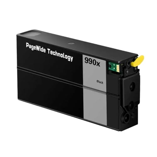 Cartouche 990X noire remanufacturée pour imprimante PageWide Pro 750dw et 777z