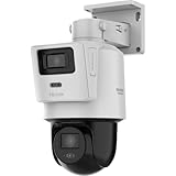 HiLook by HIKVISION Überwachungskamera aussen 4MP Smart Hybrid Light, LAN/PoE kabelgebunden, Outdoor Kamera Überwachung, Bewegungsmelder, Nachtsicht, SD-Karten-Slot | Dual-Kamera