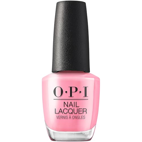 OPI Nail Lacquer Racing for Pinks | Opaque Light Pink Crème Chip Resistant Nail Polish | Xbox Collection