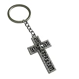 Kaeltsyn Zu öffnender Kreuz Schlüsselanhänger mit verstecktem Fach für Schlüssel, Taschen und persönliche Gegenstände, zu öffnender Retro Schlüsselanhänger
