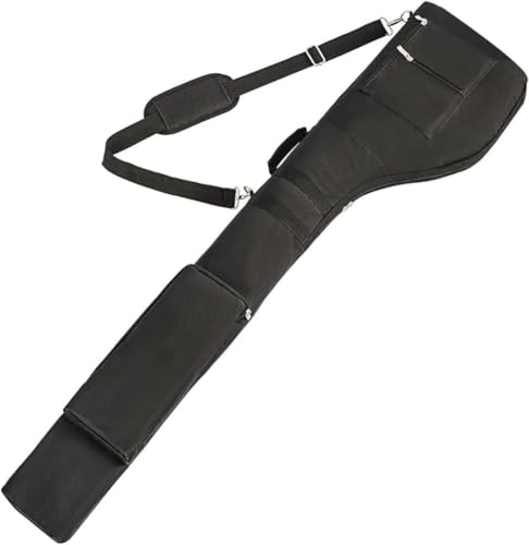 AZIEBAY ゴルフクラブバッグ 軽量 8~10本以上収納 3ポケット付き ソフトキャリー 折りたたみ式 練習・持ち運び便利 大容量 オックスフォード生地 コンパクト収納 ゴルフ練習用バッグ|どうぞご安心してお選びください