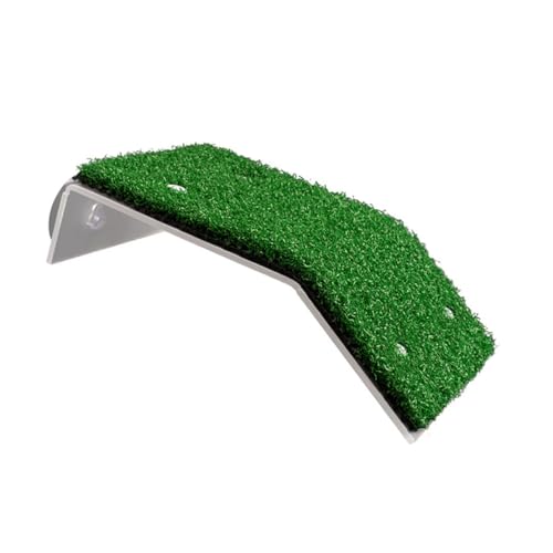 HANABASS 1個 芝生亀登台 亀の水浴びランプ すっぽん キット 紋付き クライミング ウォーターポンプ 亀のはしご 特大亀甲板 亀の島 亀の登り台 ホルダー 水族館の水槽 Ppプラスチック