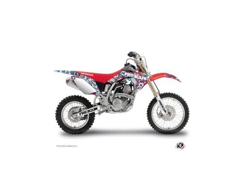 Kit déco Honda 150 CRF résistant aux rayures Kutvek Freegun Eyed autocollant moto