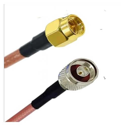 Câble RG142 avec connecteur N mâle et SMA mâle pour rallonge antenne coaxial