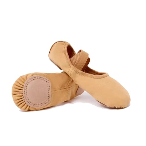 MSMAX Dance Flats Performa Stretch Ballet Slipper Toddler/Little Kid/Big Kid/Adult2