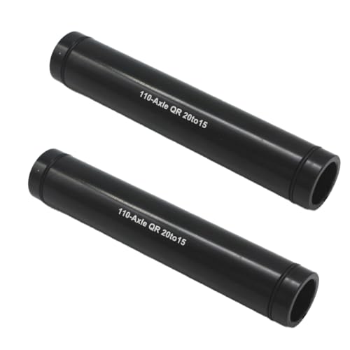 Webolu マウンテンバイク 自転車 20mm スルーアクスルから 15mm スルーアクスルへの変換 アルミ合金 自転車 フロントフォーク スルーアクスル ハブ
