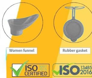 HEE Male and Female Primium Quality Urine Pot Urinal Bottle 1000 ml, For Hospital and Home Uses for Patients Medical Portable Urine Cups pack of 01 Pcs 1000 ml