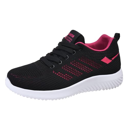 Zapatillas Deportivas Mujer Transpirables Cómodas Ligeras Diseño Malla para Caminar Casuales (39) #119