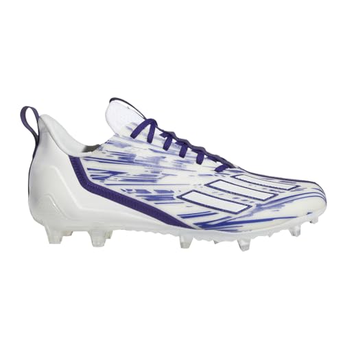adidas Mens Adizero Football Sneakers Shoes - White - Size 12 M