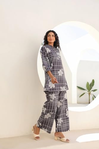 Image of Kalaanj Kurta Set for Women || 2 pic co-ords Set for Women (Kurta set 29-12-1)