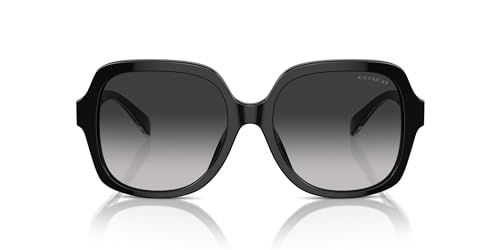 COACH Women's Hc8395u Universal Fit Square Sunglasses