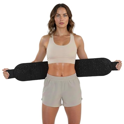 Cinturón adelgazante – Acelera la pérdida de peso, quema de grasa, tonificación abdominal, soporte para espalda, sauna adelgazante para hombres y mujeres – Cinturón de entrenamiento para gimnasio