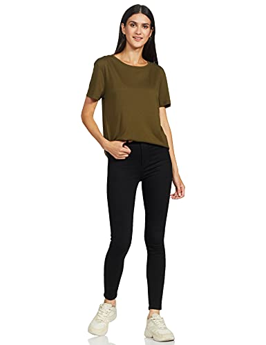 Image of Marks & Spencer Women's Regular T-Shirt (T41 8916K Dark Khaki 4XL)