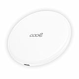 cargador dock iphone 8 cargador inducción móviles Dock Base Cargador Smartphones Inalámbrico Qi Universal Cool Blanco