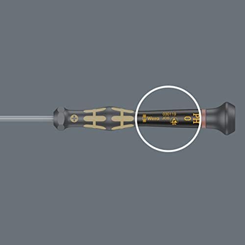 Wera 1550 PH Kraftform Micro ESD Screwdriver for electricians, PH 000 x 40 mm, 05030117001