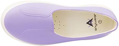 AnyWear Women's Rise Health Care Professional Shoe, Lavender/Marshmallow, 11.0 Medium US | Image 3